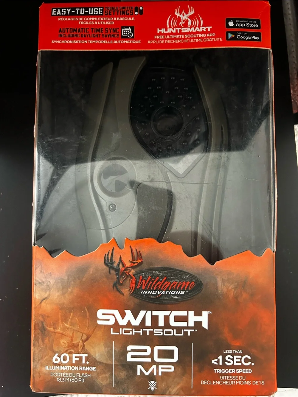 Switch LightSOut Trail Camera - Black/Orange